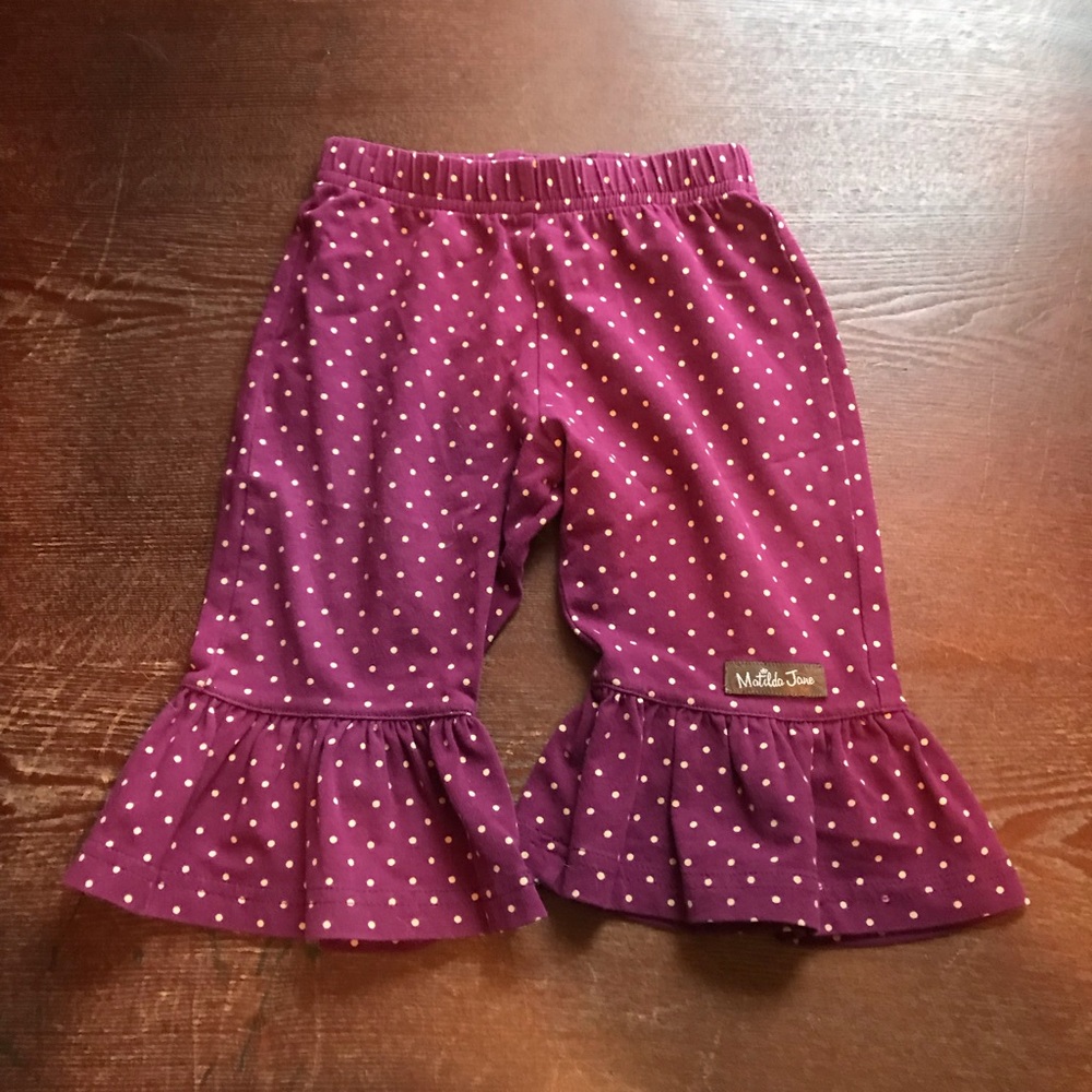Matilda Jane Ruffle Pants 6 Months